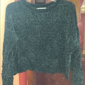 Emerald green sweater